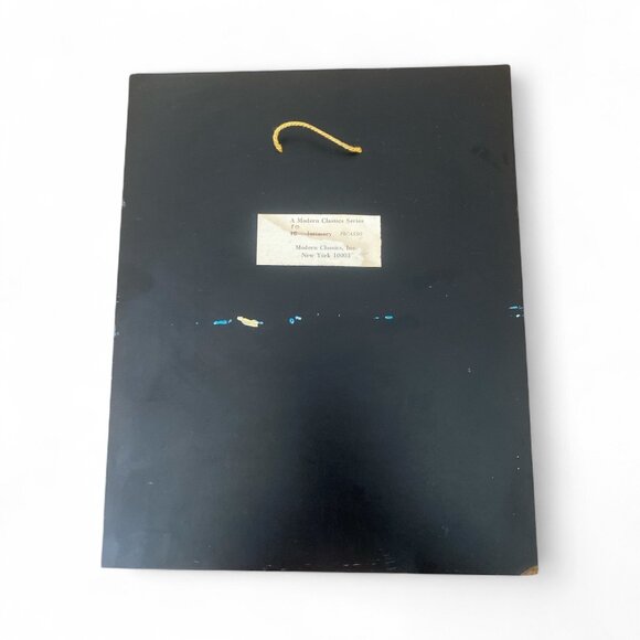 Modern Classics Inc, NY, NY Silk Screened Don Quixote Picasso Kitsch Folk Art - Picture 5 of 6